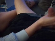'Almost Caught'  NutFlix & Chill - We Can't keep our hands off each other! (Juicy Lousie) 14/16
