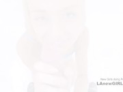 Hot Blonde Model, horny, decides to suck cock & swallows 11/16