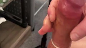 Cum in a condom.