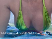 Artemisia Love and her big tits hanging out @ the beach OF@ArtemisiaLove101  X&IG @ArtemisiaLove9 12/16