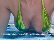 Artemisia Love and her big tits hanging out @ the beach OF@ArtemisiaLove101  X&IG @ArtemisiaLove9 13/16