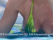 Artemisia Love and her big tits hanging out @ the beach OF@ArtemisiaLove101  X&IG @ArtemisiaLove9 14/16