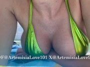 Artemisia Love and her big tits hanging out @ the beach OF@ArtemisiaLove101  X&IG @ArtemisiaLove9 16/16