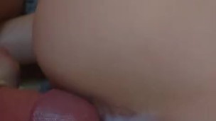 POV Fucking My Stepsister Summer Fawn's Tight Pink Pussy until I Cum All Over Her Ass.