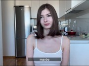 Neighbor wanted sex and the condom lost in her pussy 4/16