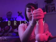 Joi - Safada cheia de tesão guiando sua punheta | Dri Sexy | Part 1 5/16