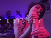 Joi - Safada cheia de tesão guiando sua punheta | Dri Sexy | Part 1 7/16