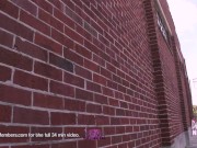 Tasha Bares Her Big Natural Tits And Pussy In Public 8/16