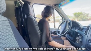 Stripping Naked In Public Restaurant in Front of Waiter