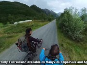 Fucking With Glacier Tourist Guide in Van