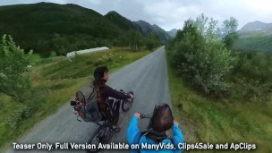 Fucking With Glacier Tourist Guide in Van