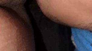 Asian Man Eating Out Puerto Rican's Shaved Tight Pussy