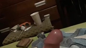Bonus video. Horny femboy cummimg