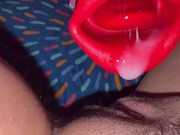 first orgasm of the day leaves her very creamy 12/16