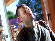 Young black babe gets fucked in the ass by a huge cock and her friend latina milf gets fucked too 2/16