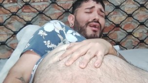 Playing with my 11 inch dildo