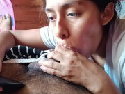 hot wife likes to suck cock and swallow every last drop of semen 6/16