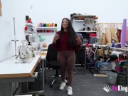 Dude can't believe his fucking hot petite latina Lara Rey! 4/16