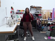 Dude can't believe his fucking hot petite latina Lara Rey! 5/16