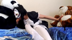 Double penetration plushie fuck