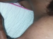 I TOLD HER TOO LICK MY BALLS AND HER FREAKY ASS STARTED SUCKING ON MY ASS!!! SHE'S A KEEPER!!!! 15/16