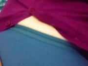 Hinawakan ko ang sarili ko hanggang sa pumulandit ako sa aking pantyhose - compilation 3/16