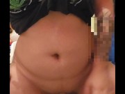 Sexy girl riding  dildo body shaking orgasm