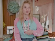 Ersties - Gurke und Küchenutensilien bringen Mia A zum Orgasmus 11/16