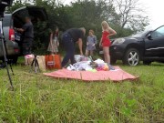 Backstage of No Panties No Underwear Sexy and Hot Try on Models with lots of Pussy and Bare Ass Under their Mini Short Skirts 12/16