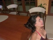 Sexo Casero en Mesa Después de Trabajo - Orgasmo y Semen Chorreando 16/16