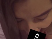 Safada pagando aluguel com uma mamada na rola do dono da casa. 13/16