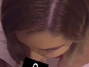 Safada pagando aluguel com uma mamada na rola do dono da casa. 16/16