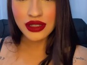 Latina Rabuda morena gostosa brincando com plug anal 7/16