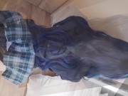 💙【aliceholic13】School uniform cosplaying raw sex video 10/16