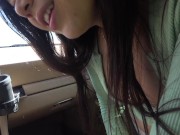 Super sweet and very cute Brianna Arson plays with herself and sucks cock (roadhead POV) 11/16