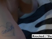 Babe lets him cum on her pregnant belly 7/16