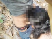 හොර පාරෙන්ම කැලේ පැනලා චූ යන්න හිකුවා Sri Lanka Hot Public Sex 10/16