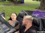 My Pussy Magnet Lambo Had This Big Booty Brunette Swallow All My Cum 2/16