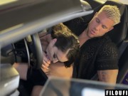 My Pussy Magnet Lambo Had This Big Booty Brunette Swallow All My Cum 8/16