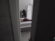 Horny wet MILF stepmom fucked her stepson hard and then her husband 10/16