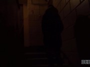 DEBT4k. Insistent debt collector Nik Rock finally finds client and they have quickie 2/16