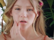 WOWGIRLS Gorgeous Ukrainian model Diana Heaven fingering her pussy in front of the camera 2/16