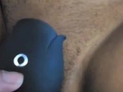 All she wants me to do is play with her pretty pussy 😍💦💦 New Rose Toy 9/16