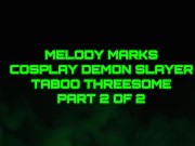 TINY BLONDE MELODY MARKS THREESOME w Her STEPDAD & STEPBRO 2/16