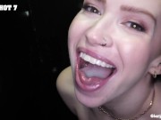 GloryholeSecrets - January Gloryhole CUMPILATION - Hot Blonde And Brunette On Their Knees Sucking Co 7/16