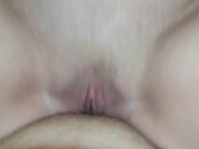Don't stop Please until not l Cum inside Pussy - Slut Wife POV Pussy Creampie 7/16