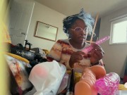 My First Fuck Machine !! Spicy Vlog 5/16