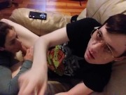 Heather Kane Space JAMS the cum out those balls! 3/16