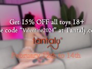 Sweet goddes surprised her guy by a hot Tantaly doll Candice 1/16