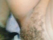 I ate my stepsister's closeup pussy